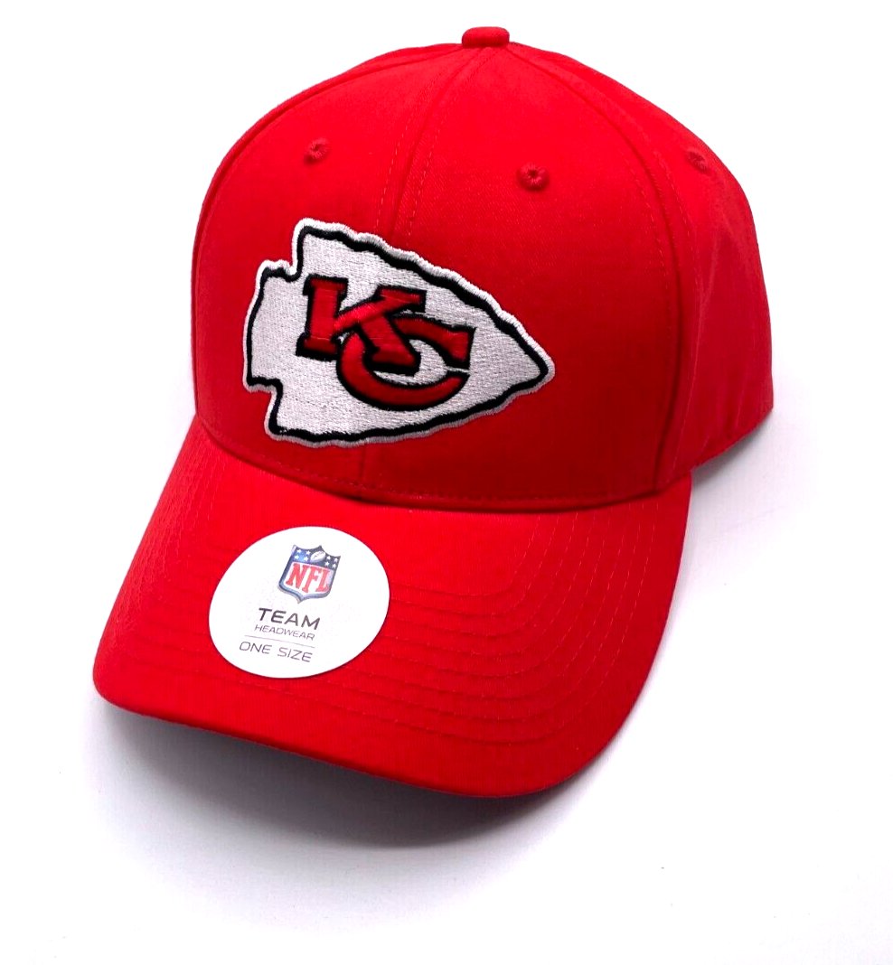 Kansas City Chiefs Hat MVP Authentic NFL Football Team Adjustable Red New Cap