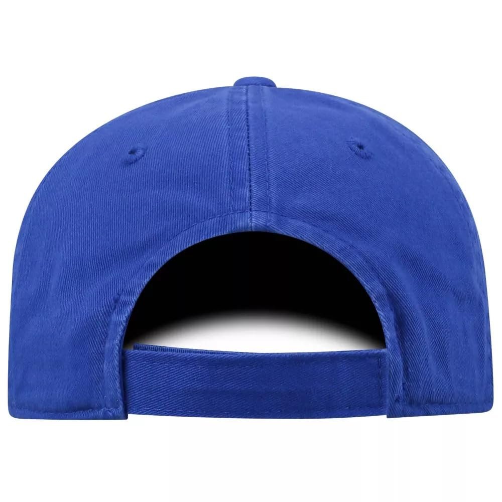 Officially Licensed University Memphis Blue/White MVP Hat Classic Primary Team Logo Adjustable Embroidered Baseball Sports Cap