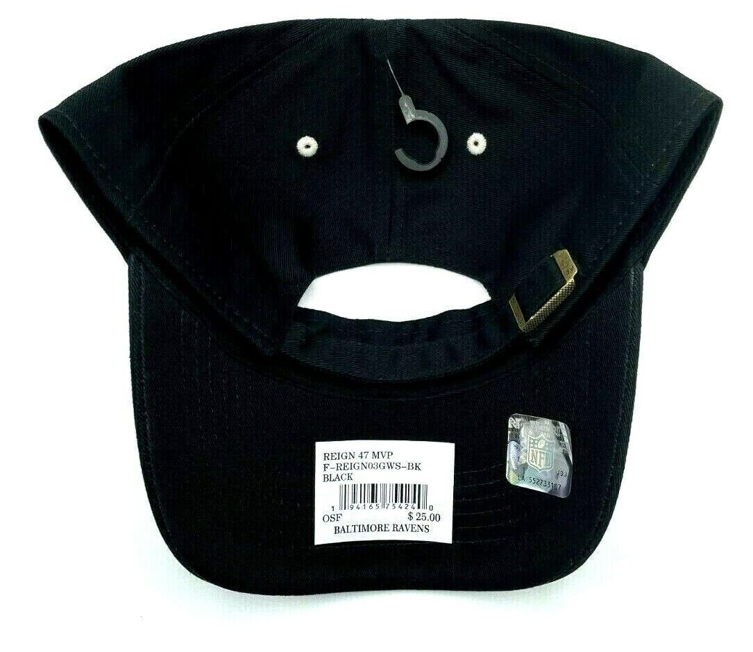 Baltimore Ravens Hat NFL Football Team Logo Authentic Classic Adjustable New Cap