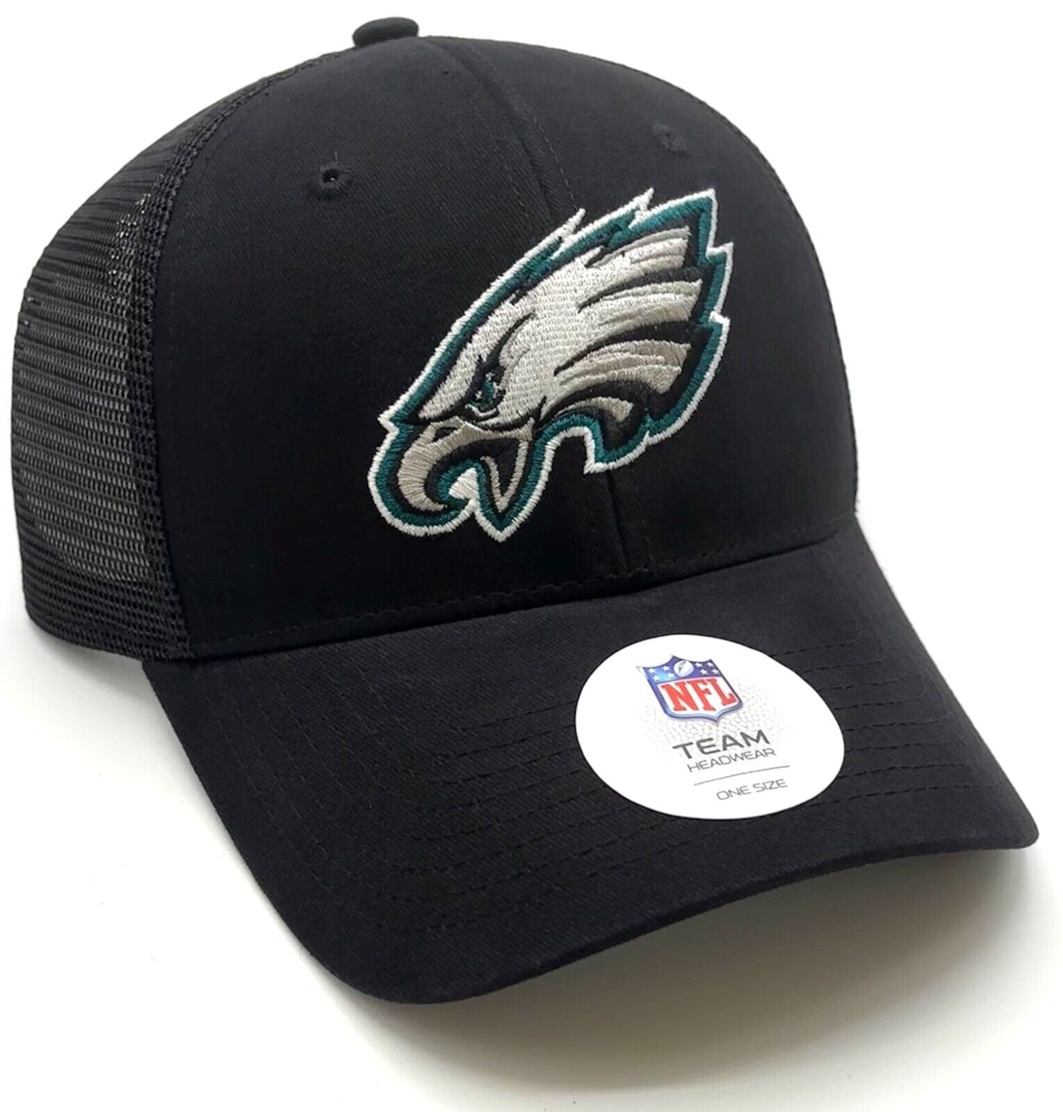 Philadelphia Eagles Hat Black Mesh Trucker MVP NFL Football Team Logo New Cap