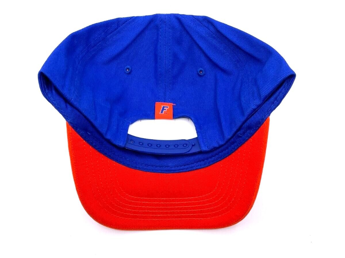 Officially Licensed University Florida Classic Two-Tone Hat Adjustable Gators Team Logo Embroidered Cap