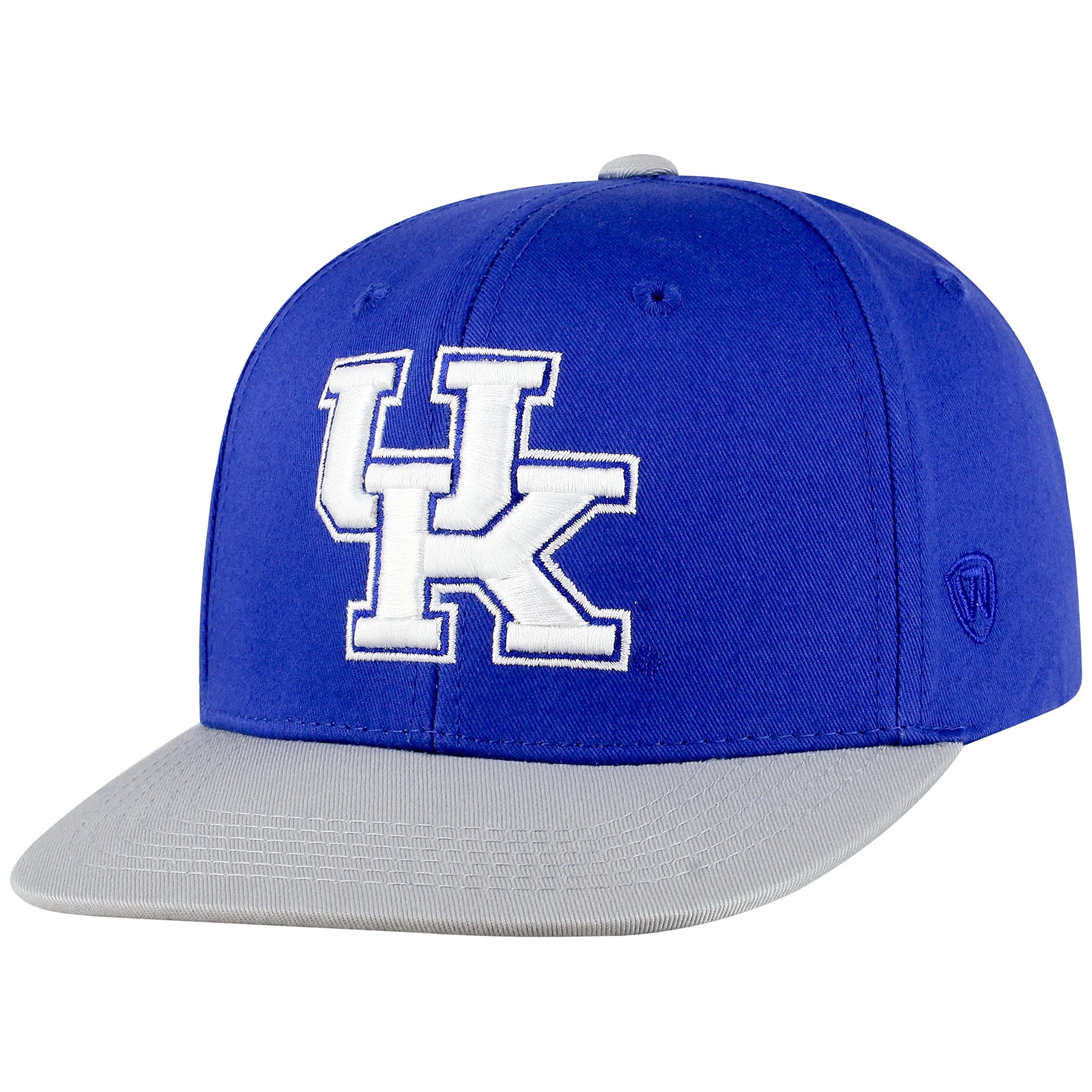 Top of the World Kids' Snapback Adjustable Mavrick Cotton Team Color Flat Bill Hat