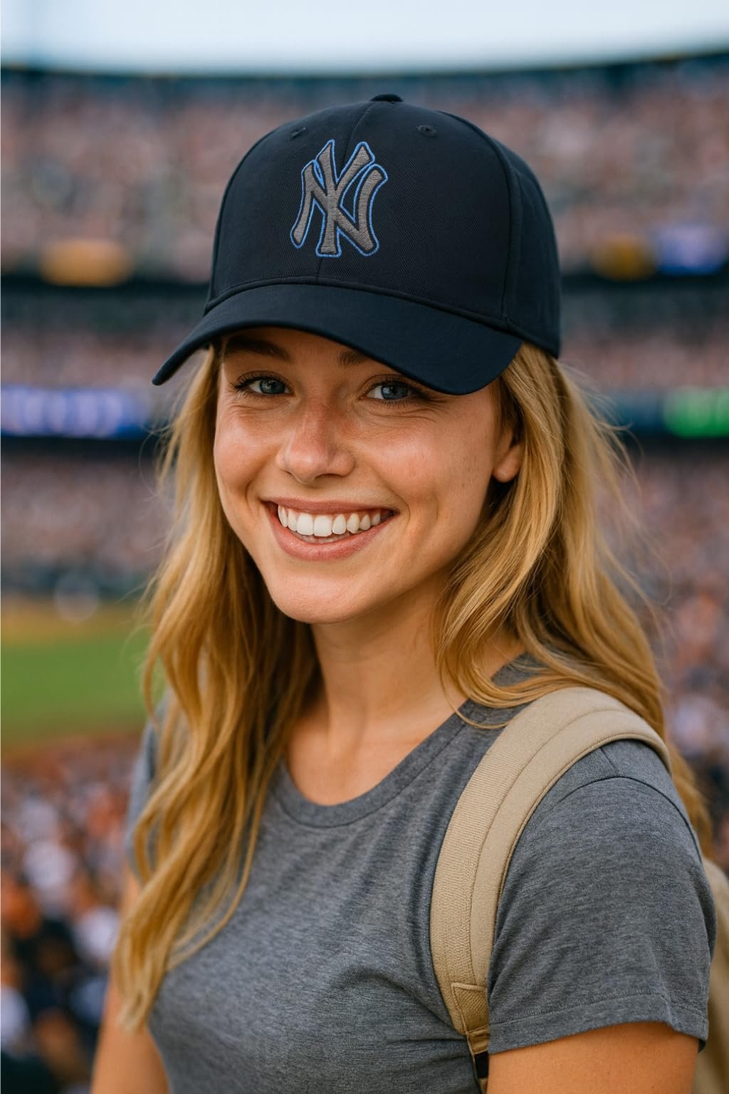 Officially Licensed New York Yankees Black MVP Baseball Hat Classic Adjustable Embroidered NY Charcoal/Blue Team Logo Structured Cap