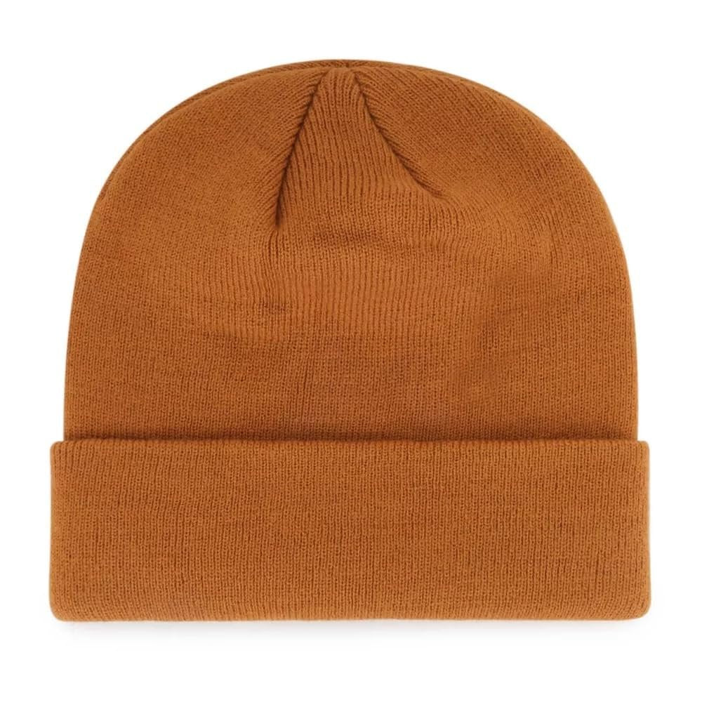 Officially Licensed Texas University Cuff Knit Beanie Hat Classic Edition Team Logo Orange/White Cap
