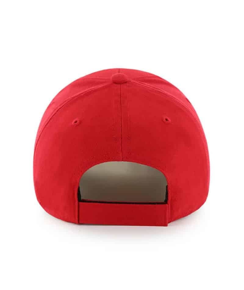 Atlanta Braves Hat Solid Red MVP Authentic MLB Baseball Team Logo Adjustable Cap New
