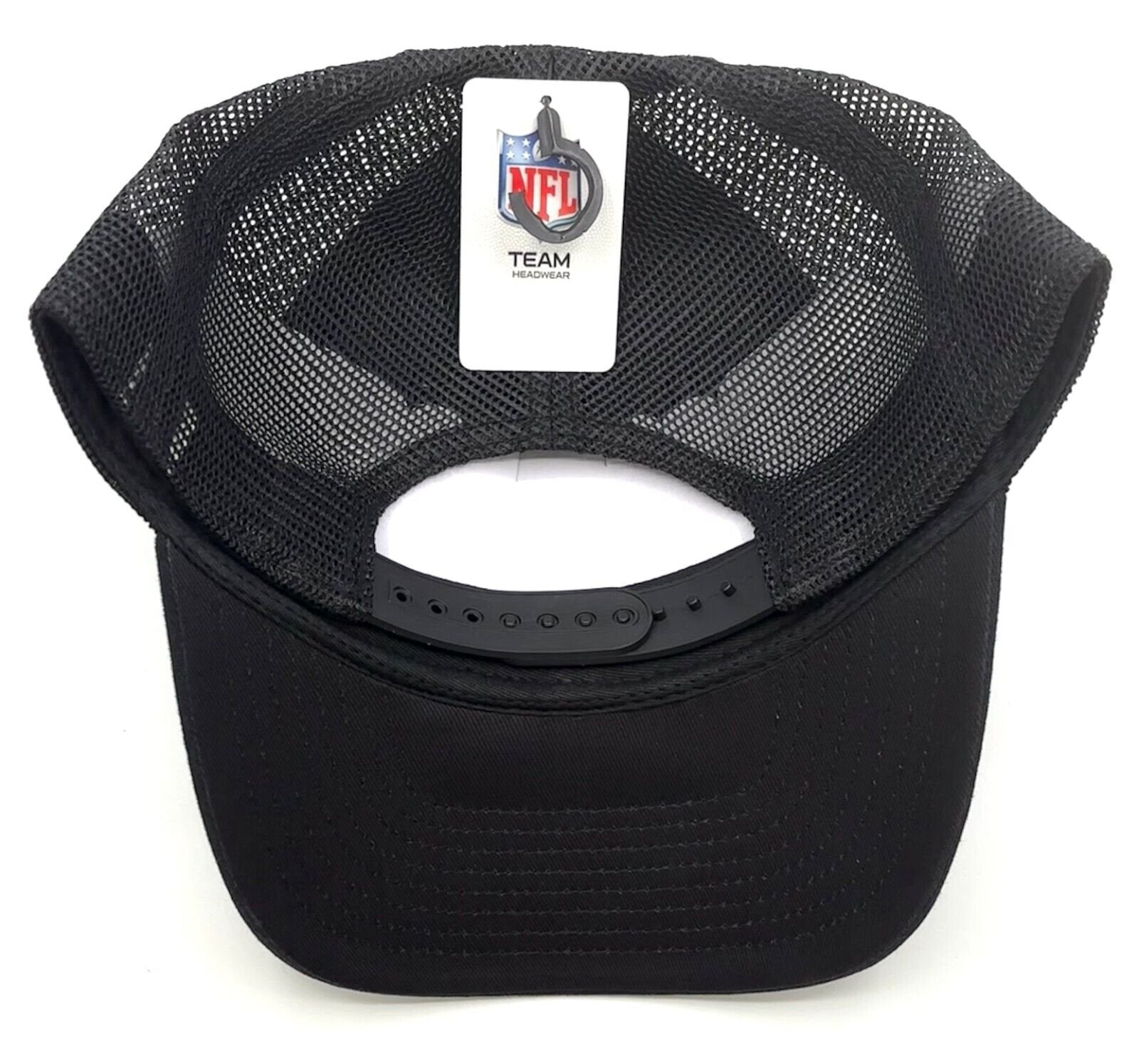 Buffalo Bills Hat Mesh Trucker Black MVP NFL Football Team Adjustable New Cap