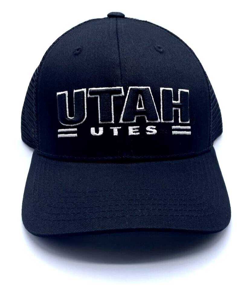 Utah Hat Classic Utes Adjustable Mesh Trucker Cap Multicolor