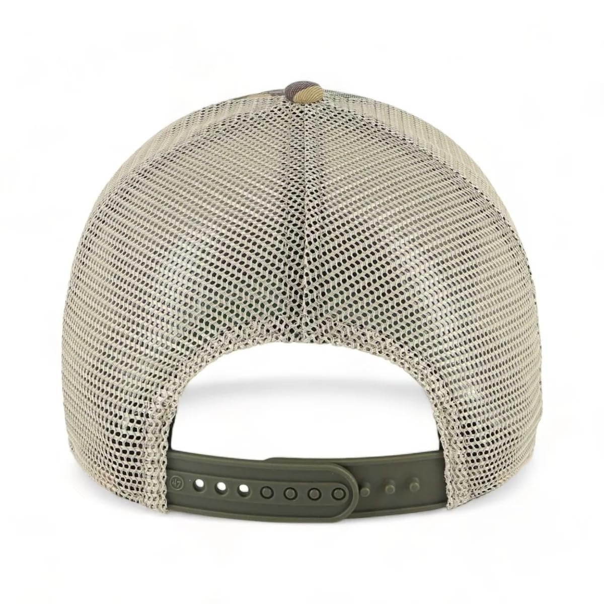 Officially Licensed Notre Dame Camo Hat Classic Relaxed Fit Adjustable Mesh Trucker University Team Logo Cap Multicolor