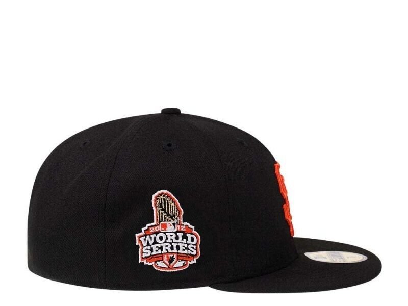 SAN FRANCISCO GIANTS HAT BLACK SNAPBACK WORLD SERIES MLB BASEBALL TEAM NEW CAP
