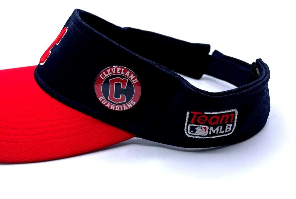 Cleveland Guardians Visor Hat MLB Baseball Team Logo Adjustable Classic Cap New