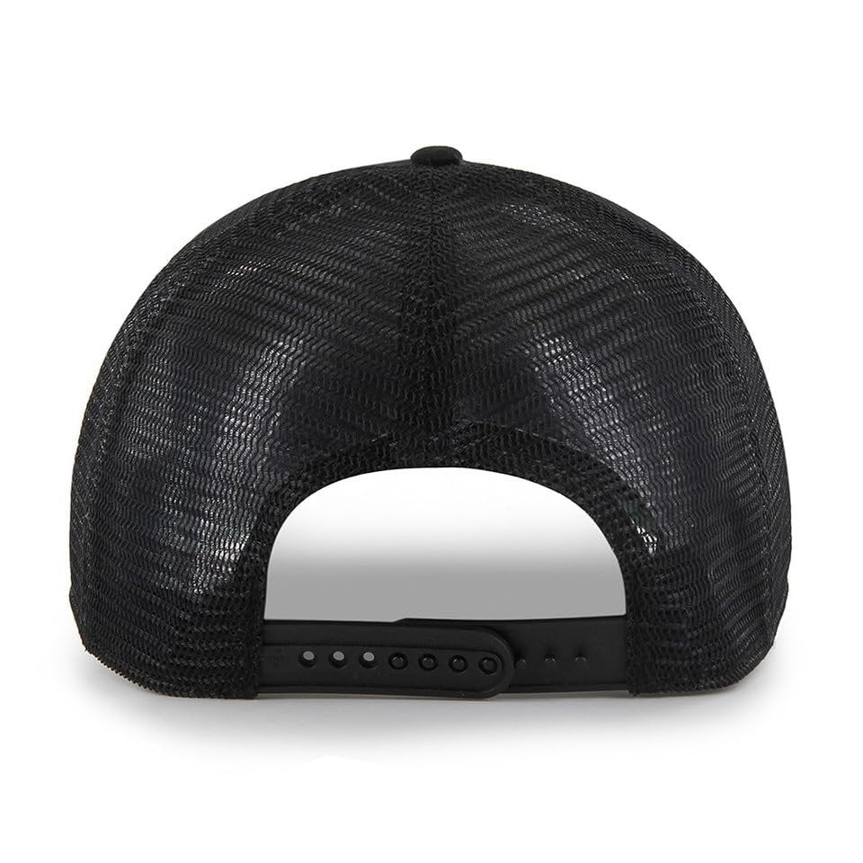 Officially Licensed Boston Basketball Sports Hat Classic Edition Black Mesh Trucker Primary Team Logo Adjustable Structured Snapback Cap Multicolor