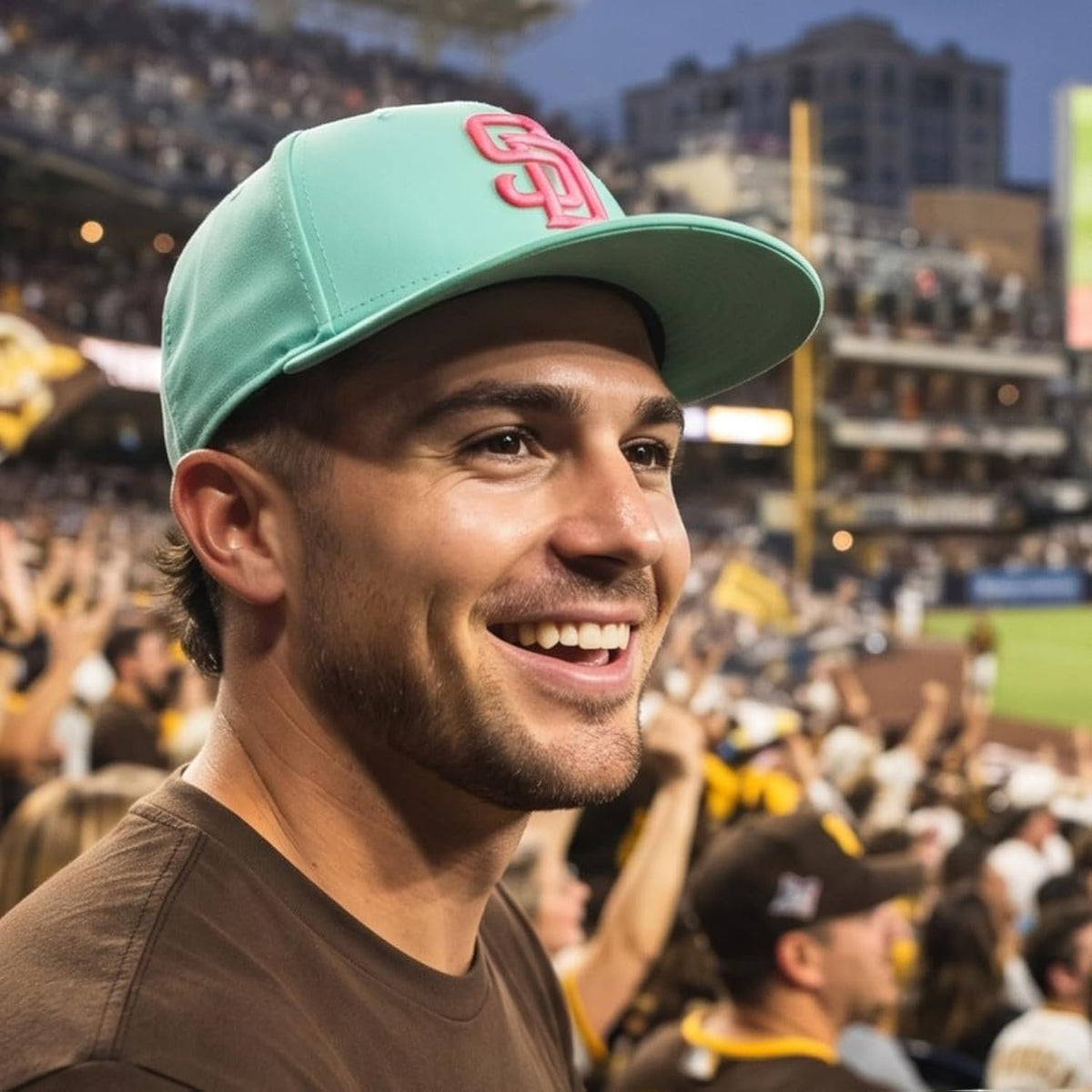 Officially Licensed San Diego Padres MLB City Connect Hat Classic Edition MVP Adjustable Cap