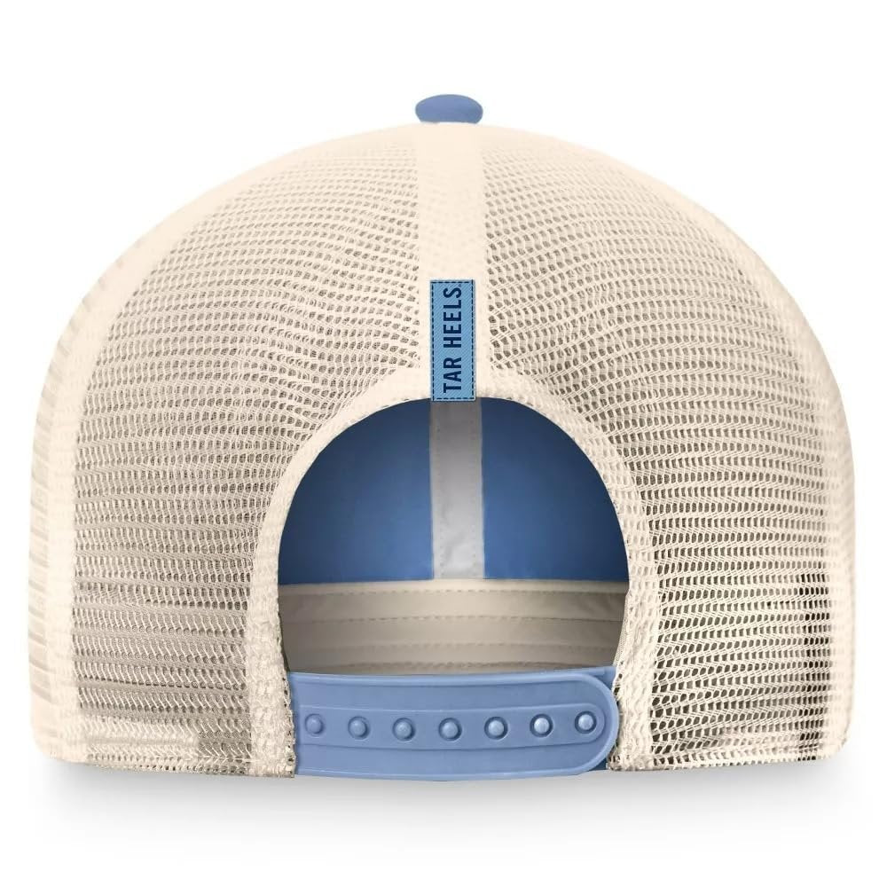 Officially Licensed UNC Hat Classic Mesh Trucker Relaxed Fit Tar Heels Adjustable University North Carolina Logo Cap Multicolor