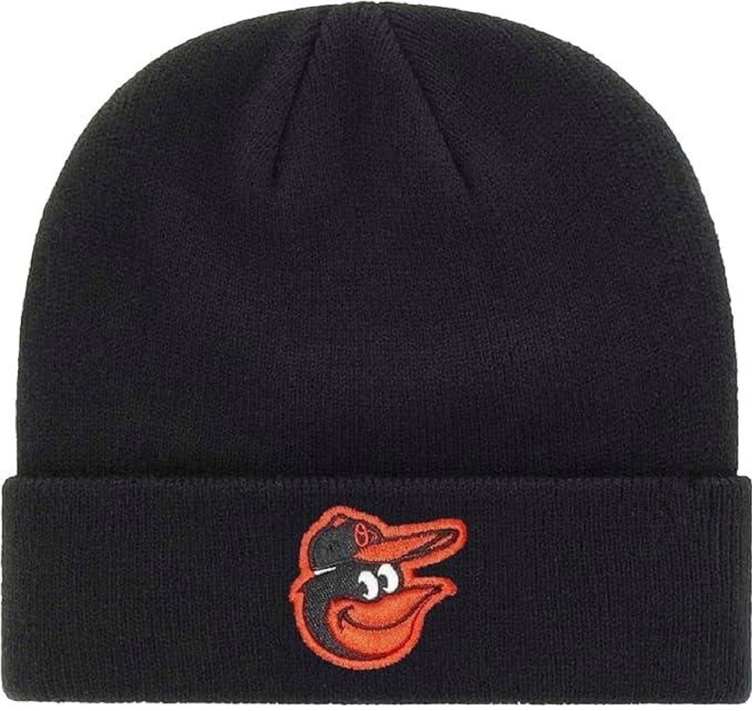 Baltimore Orioles Hat Beanie Black MLB Baseball Team Logo Cuffed Knit Cap New
