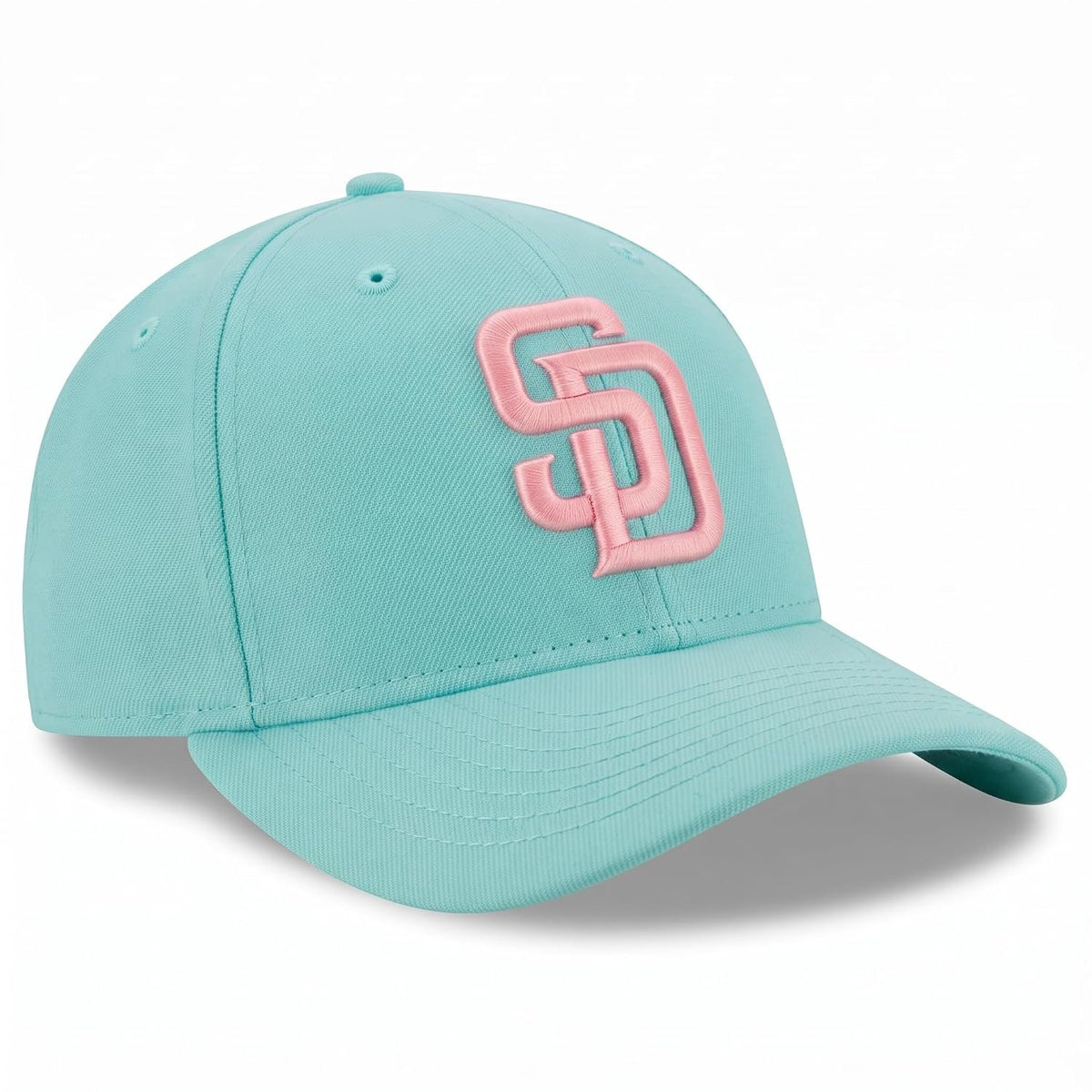 San Diego Padres City Connect Youth Hat Teal & Pink SD Logo for Boys and Girls