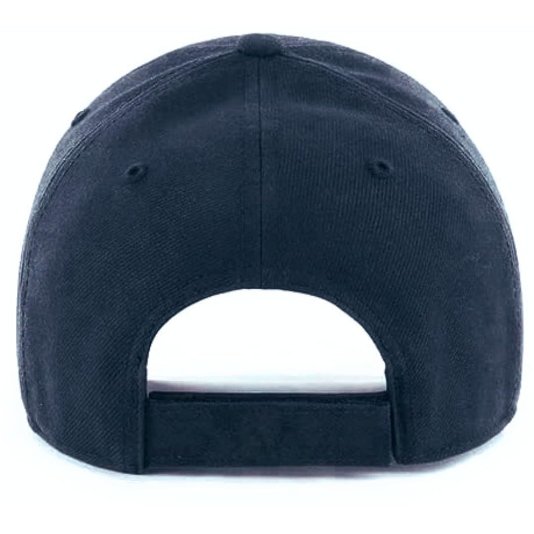 Officially Licensed Detroit Tigers Baseball Navy Blue/White Two-Tone MVP Hat Classic Home Team Logo Embroidered Structured Adjustable Sports Ball Cap