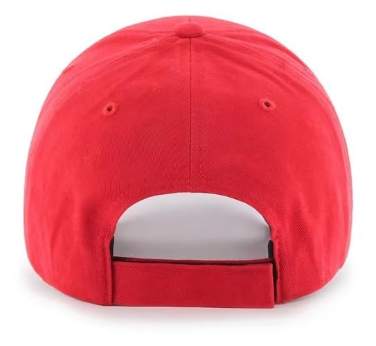 Officially Licensed Cincinnati Baseball Primary Home Team Logo Red/White MVP Hat Classic Adjustable Structured Embroidered Sports Cap