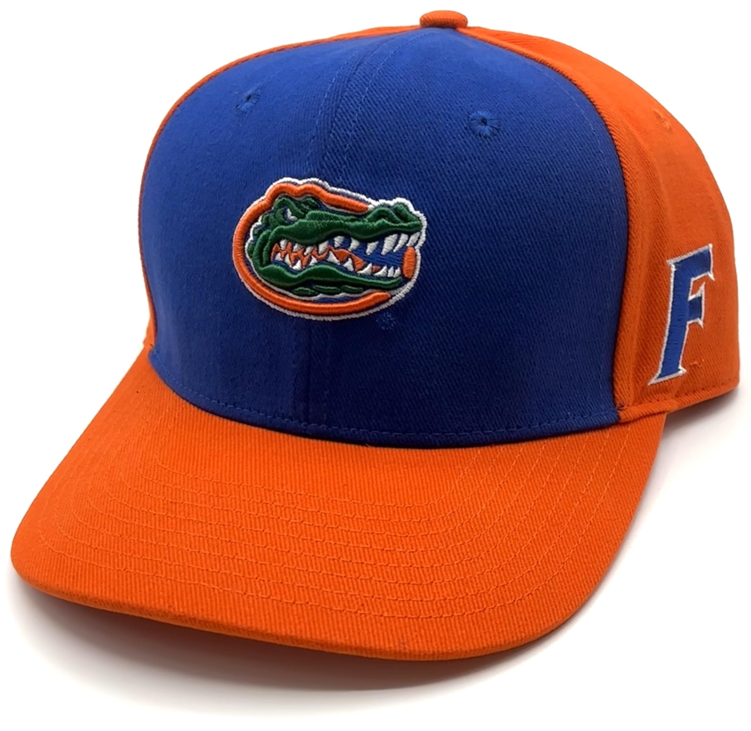 Officially Licensed University Florida Gators Hat Classic MVP Two-Tone Snapback Adjustable Embroidered Primary Team Logo Baseball Cap