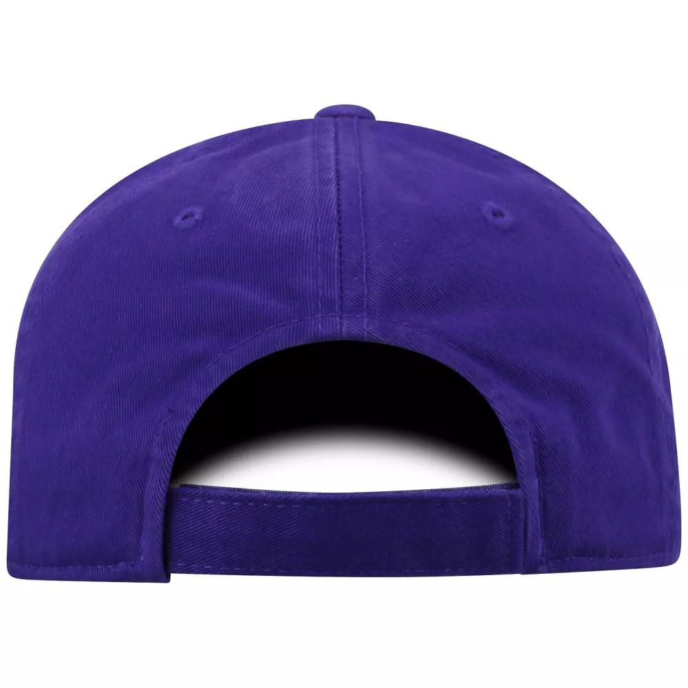 Kansas State Classic Edition Hat Adjustable Relaxed Fit Embroidered Team Logo Cap (Purple)