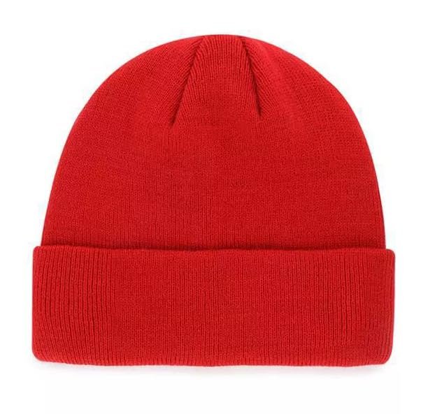 Officially Licensed Georgia Bulldogs Cuffed Knit Beanie Hat Classic Edition Bulldogs Embroidered Black/Red/White Team Logo Winter Sports Cap