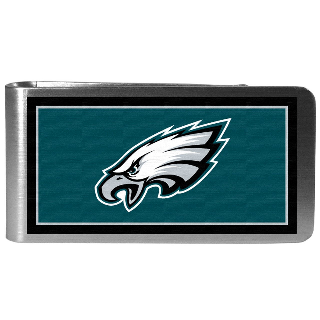 PHILADELPHIA EAGLES STEEL MONEY CLIP MVP AUTHENTIC NFL FOOTBALL TEAM  NEW