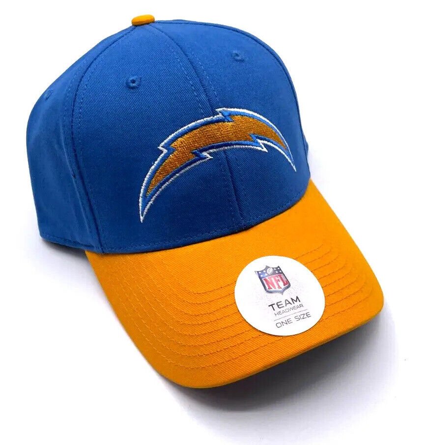 Los Angeles Chargers Hat Two Tone MVP Authentic LA NFL Football Team Logo New Cap