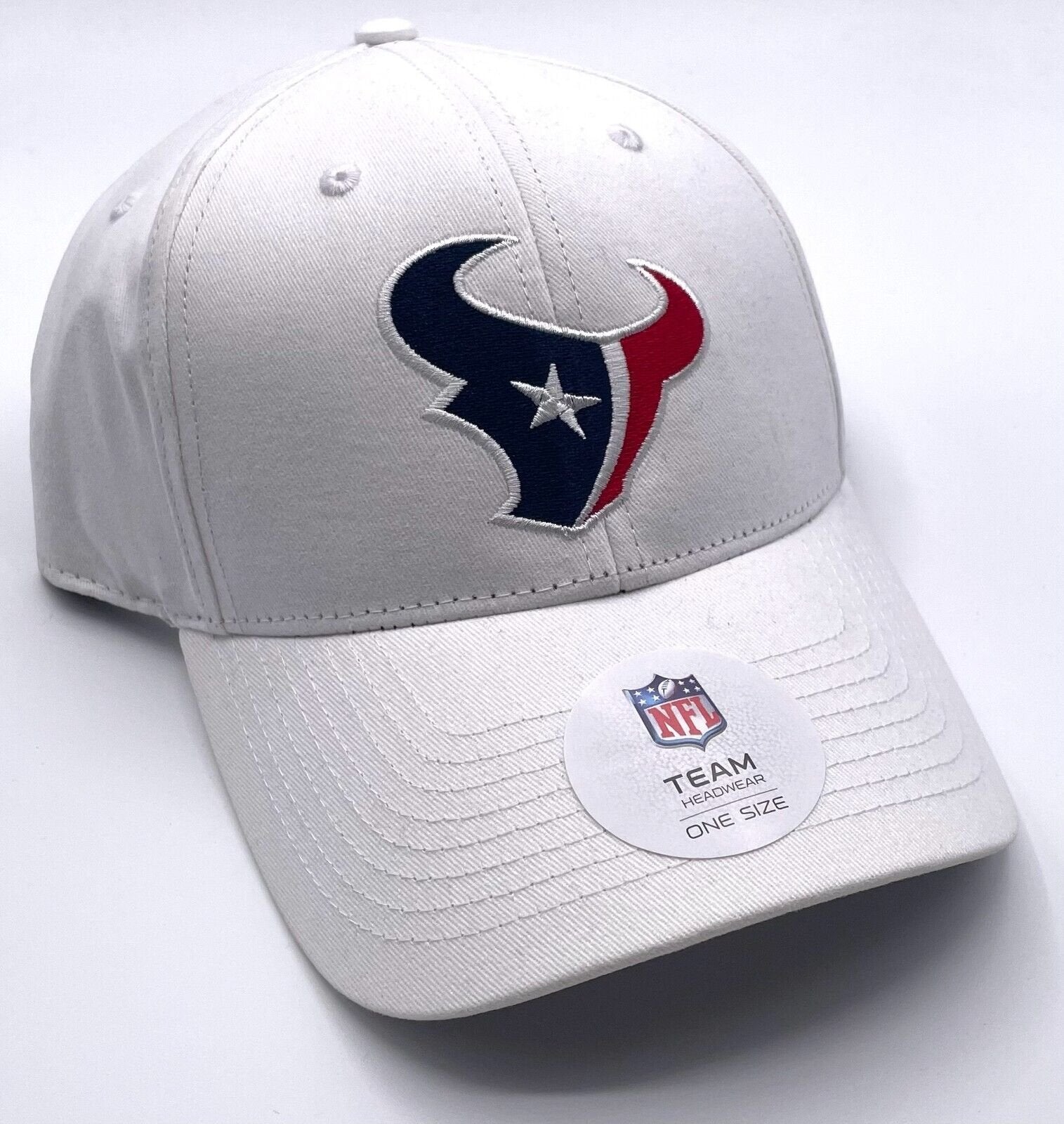 Houston Texans Hat White MVP NFL Football Team Logo Authentic Classic New Cap