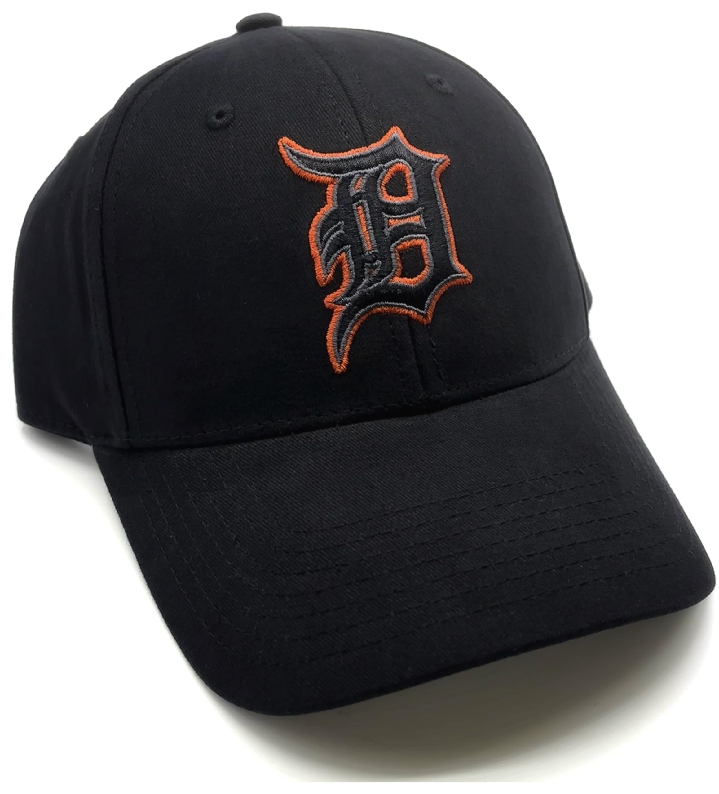 Officially Licensed Detroit Youth Boys Girls Baseball Hat Classic Edition Black MVP Adjustable Embroidered Sports Team Logo Kids Cap