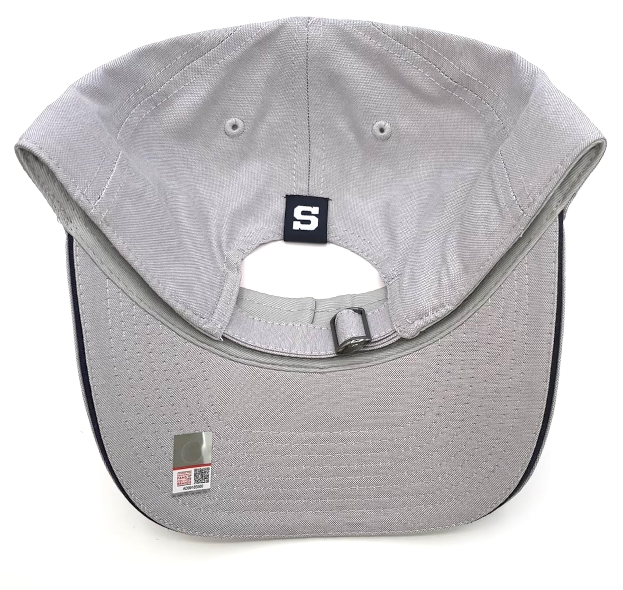 Officially Licensed Penn State Hat Classic Relaxed Fit Gray/Blue Embroidered Team Logo Adjustable Cap