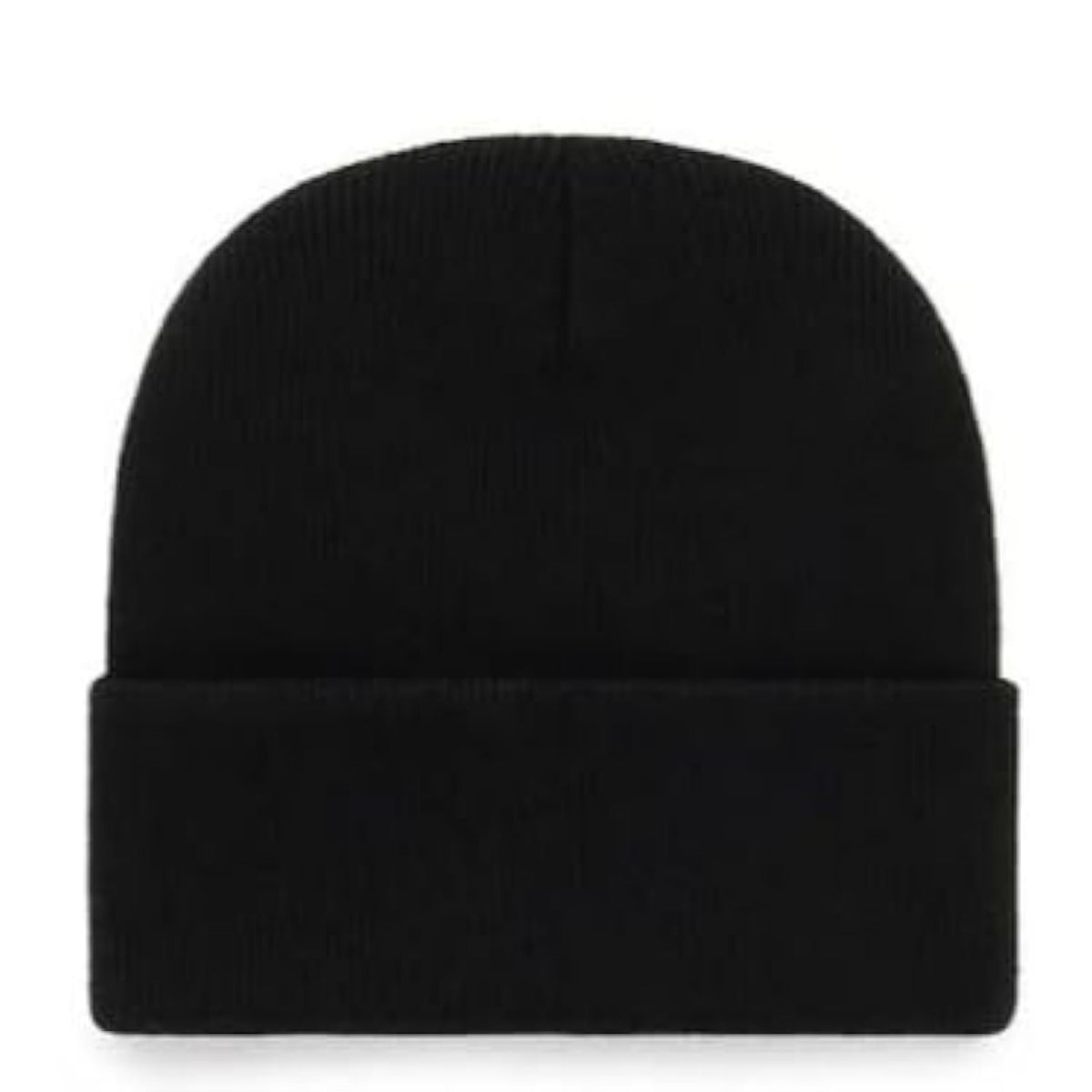 Los Angeles Dodgers Black Cuff Beanie with Iconic White LA Logo Embroidery
