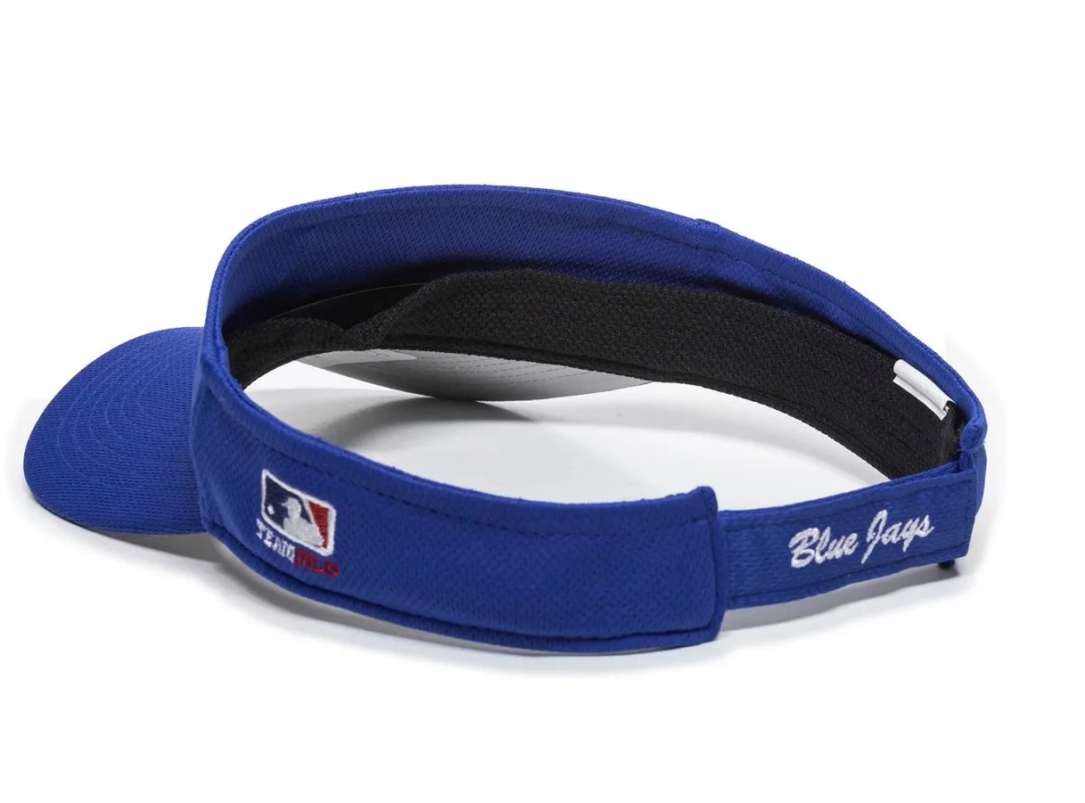 TORONTO BLUE JAYS VISOR MVP AUTHENTIC MLB BASEBALL TEAM ADJUSTABLE NEW