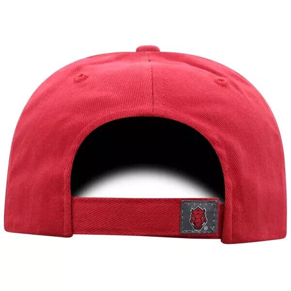 Arkansas Razorbacks Hat Red MVP Authentic NCAA Football Team New Adjustable Cap