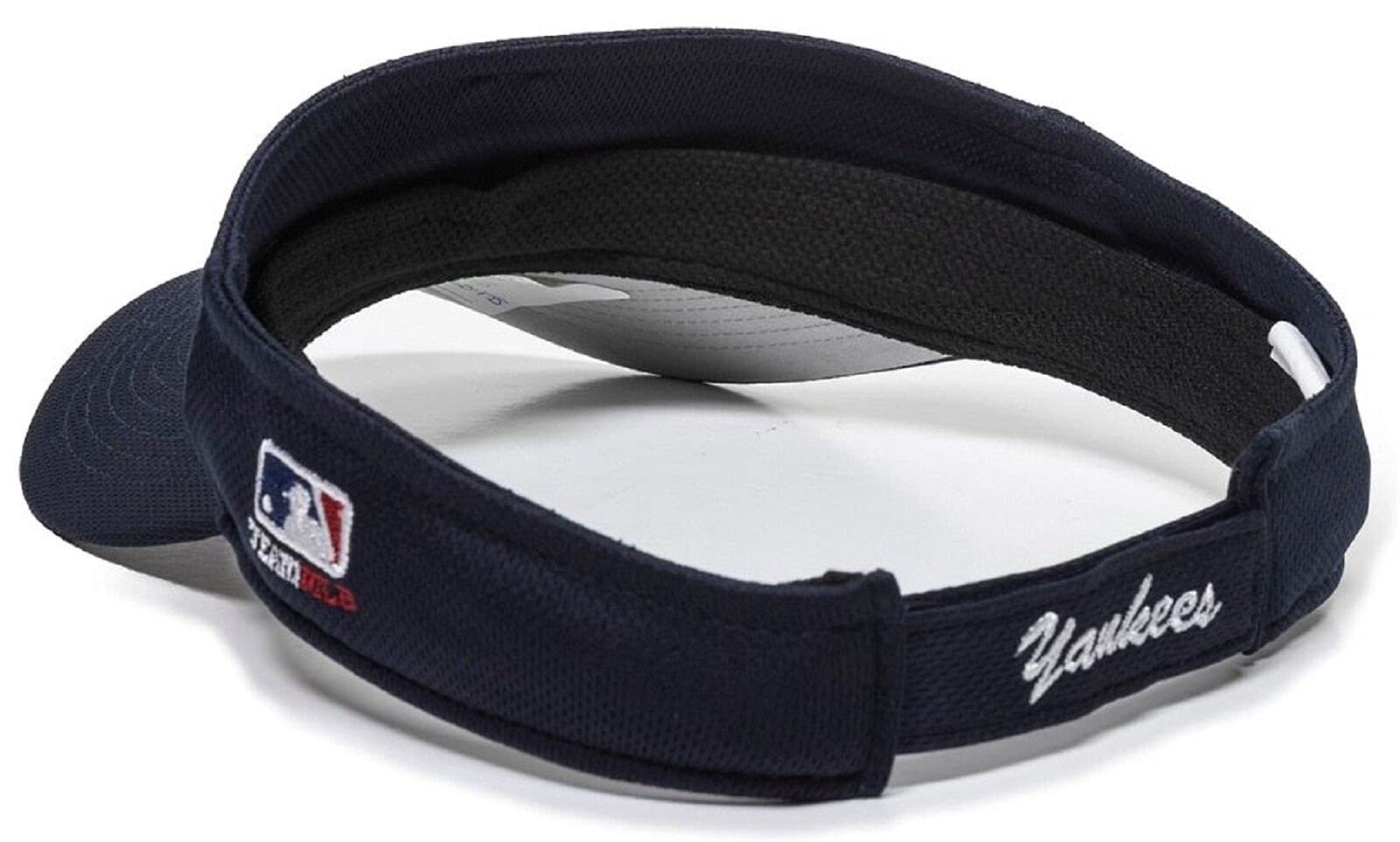 New York Yankees Hat Visor MVP NY Adjustable MLB Baseball Team Logo Navy Blue New Cap