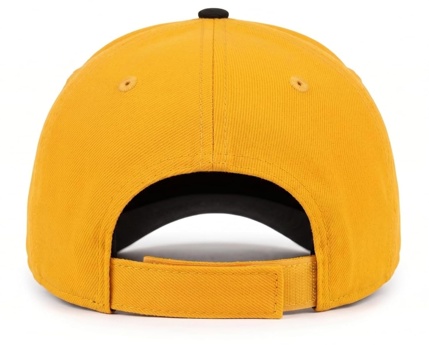 Officially Licensed Pittsburgh Pirates Two Tone Black/Yellow MVP Hat Iconic Embroidered P Logo Adjustable Structured Sports Cap