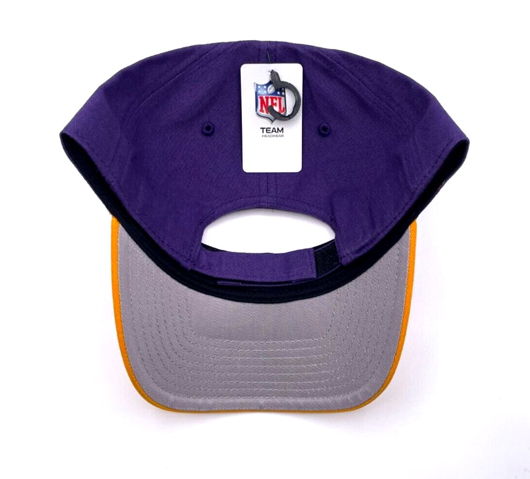 Minnesota Vikings Hat MVP Two Tone NFL Football Team Logo Authentic Classic New Cap
