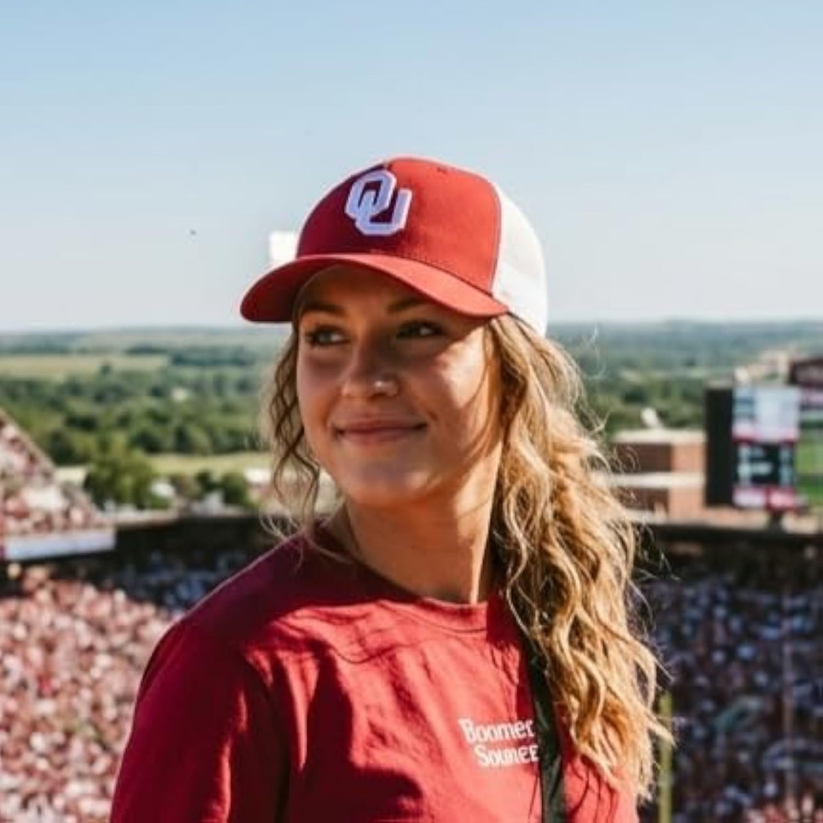Officially Licensed Oklahoma University Mesh Trucker MVP Hat Classic Primary Team Logo Adjustable Embroidered Snapback Baseball Cap