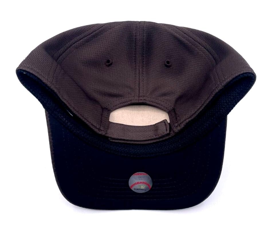 San Diego Baseball Youth Kids Hat Adjustable MVP Classic Embroidered Team Logo Cap (Brown)