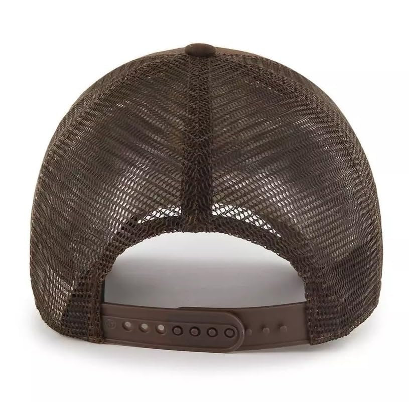 Officially Licensed San Diego Baseball Mesh Trucker Brown MVP Hat Classic Adjustable Embroidered Home Team Logo Structured Snapback Sports Cap