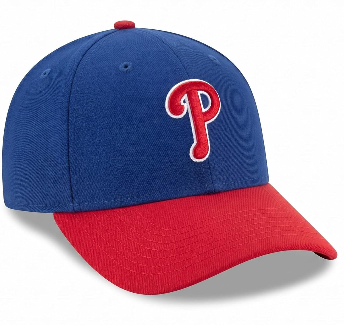 Philadelphia Phillies Youth Two-Tone MVP Hat with Red 'P Logo Cap, Unisex