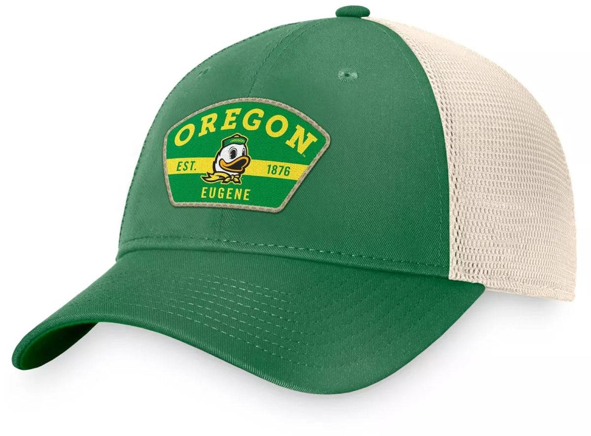 Oregon University Hat Classic Mesh Trucker Embroidered Team Logo Adjustable Cap