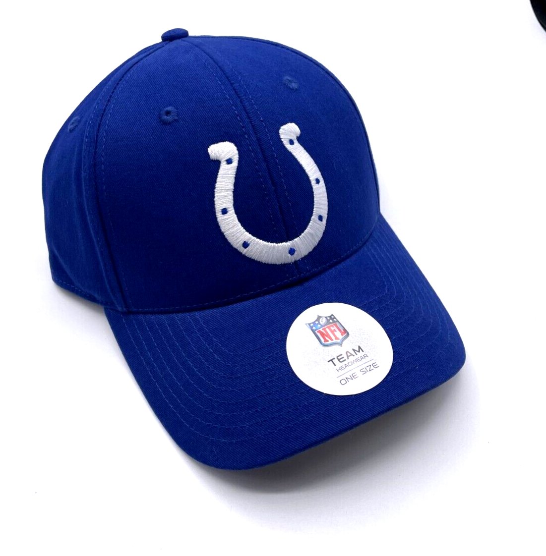 Indianapolis Colts Hat Solid Blue MVP Structured Style NFL Football Team Logo Cap New