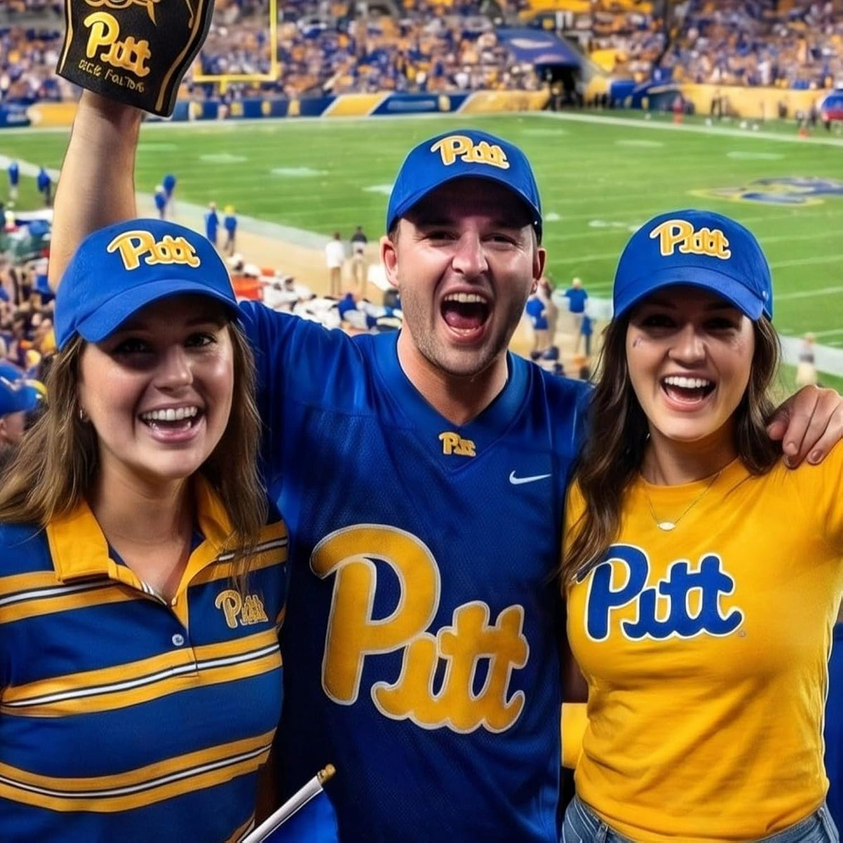 University of Pittsburgh Panthers Royal Blue MVP Hat Embroidered Pitt Logo