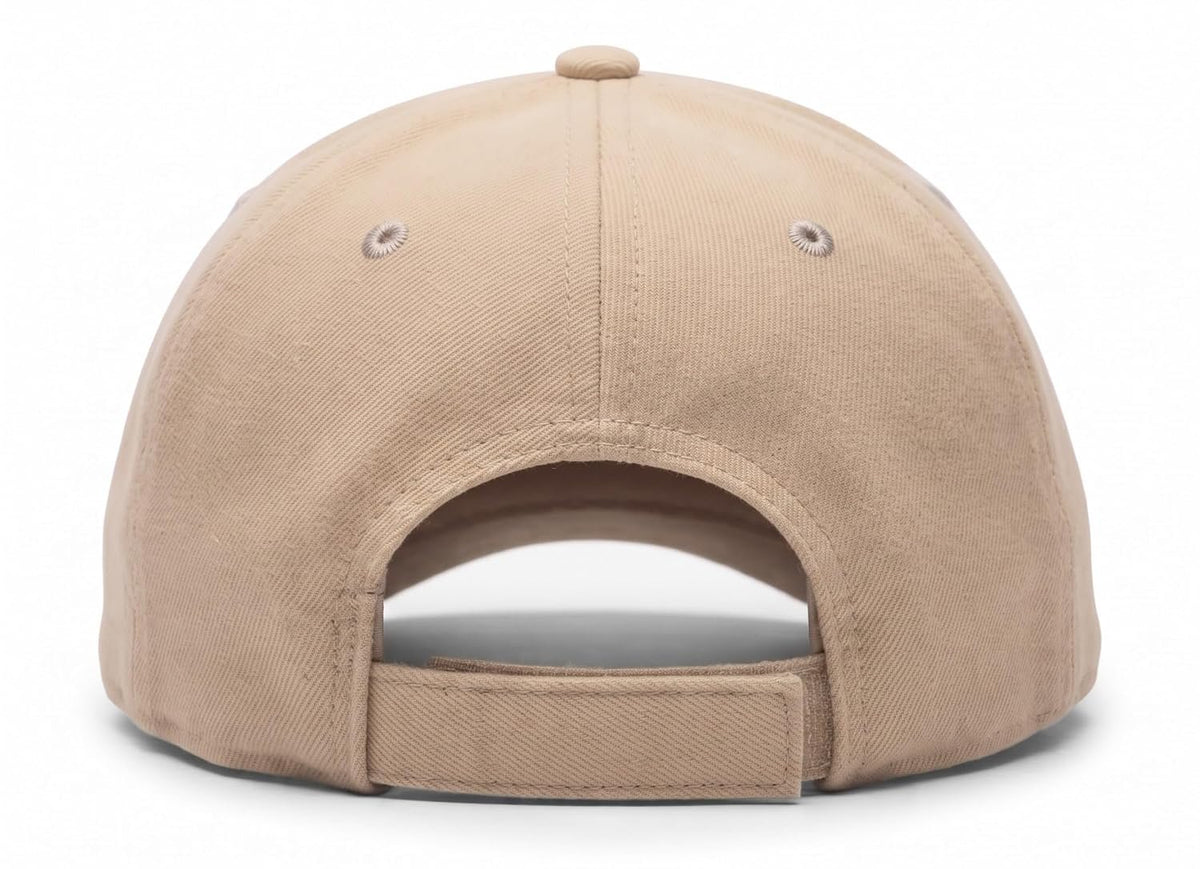 Indiana University Hoosiers Khaki MVP Hat with Distintive Crimson 'IU' Logo
