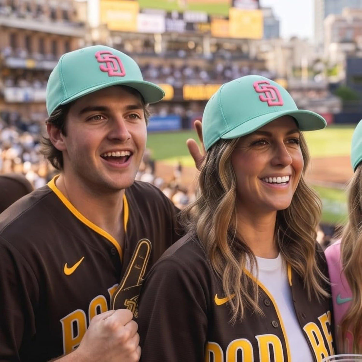 Officially Licensed San Diego Padres MLB City Connect Hat Classic Edition MVP Adjustable Cap