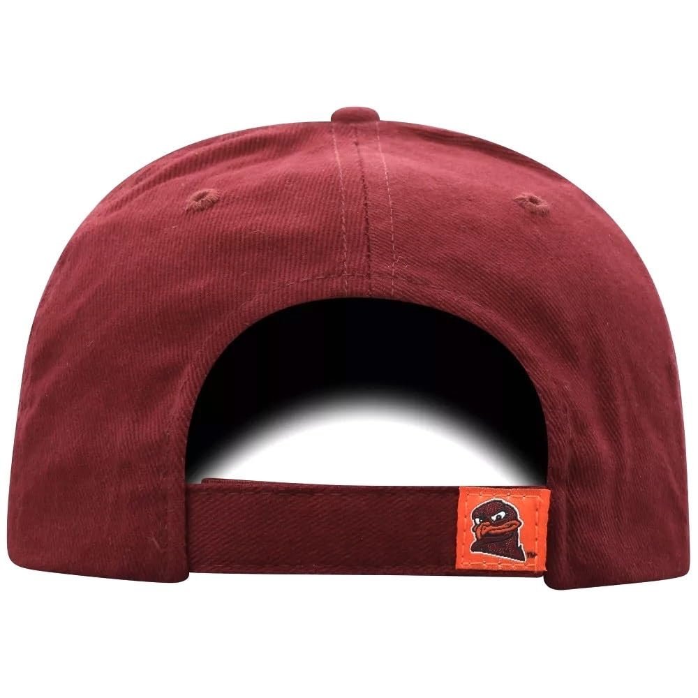 Officially Licensed Virginia MVP Hat Classic Hokies Team Logo Adjustable Structured Embroidered Cap