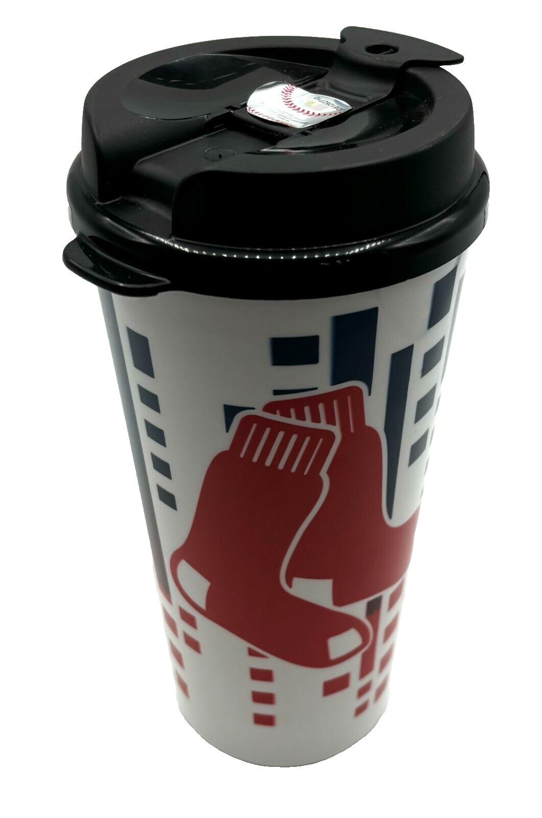 Boston Red Sox Tumbler 32 OZ Plastic Coffee Cup Authentic MLB Baseball