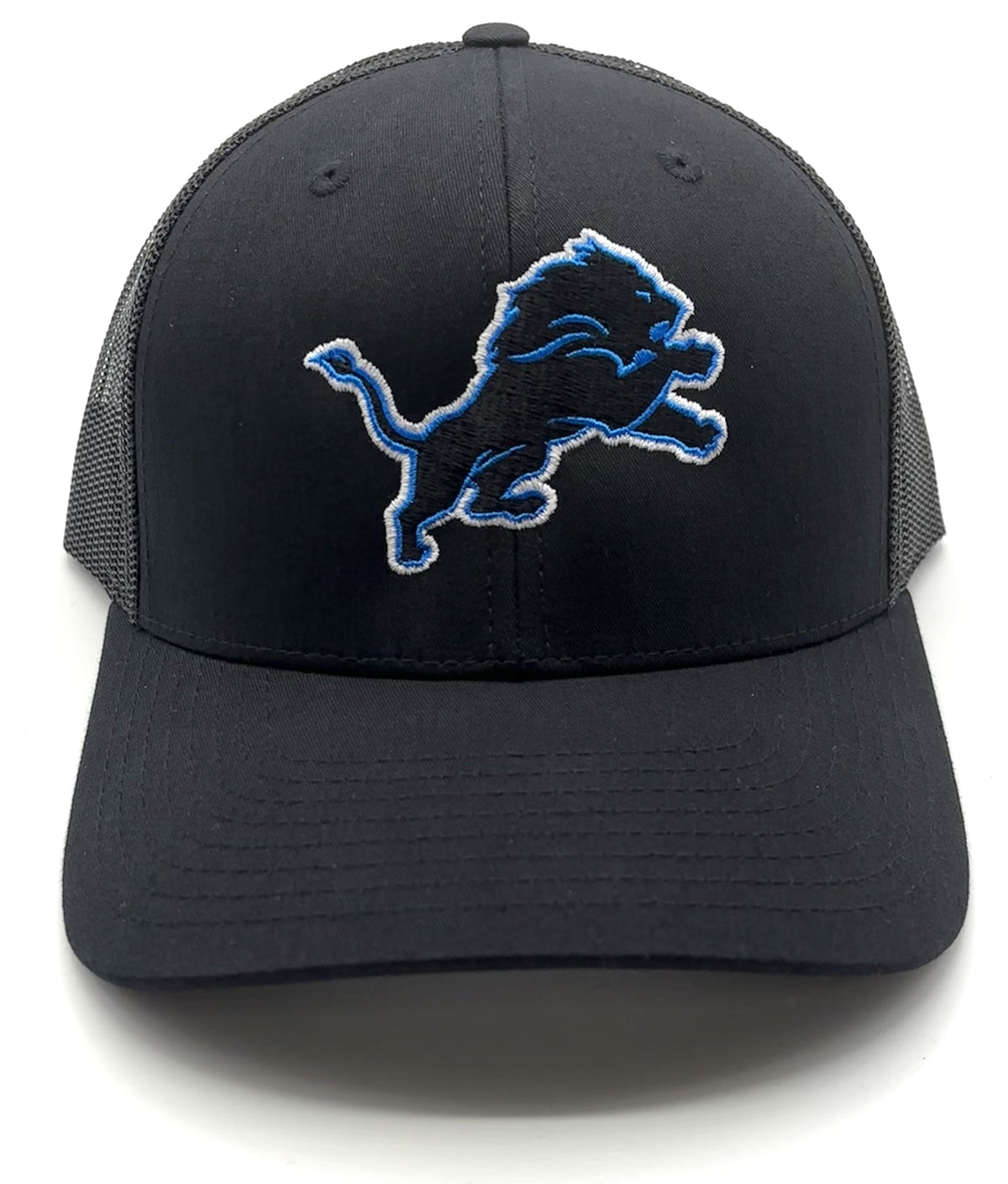 Detroit Lions Hat Black MVP Authentic NFL Football Team Adjustable New Cap