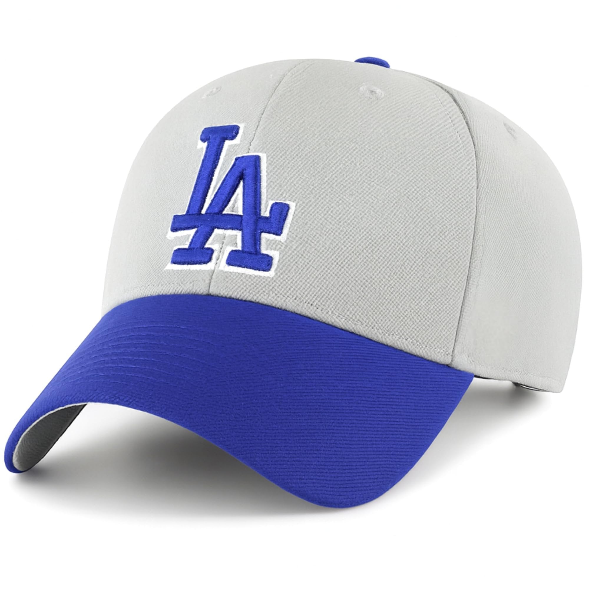 Officially Licensed Los Angeles Dodgers Youth Boys Girls Baseball Hat Classic Royal Blue Primary Home Team Logo MVP Embroidered Kids Sports Ball Cap