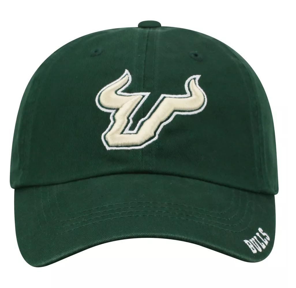South Florida University Classic Edition Hat Adjustable Bulls Team Logo Cap