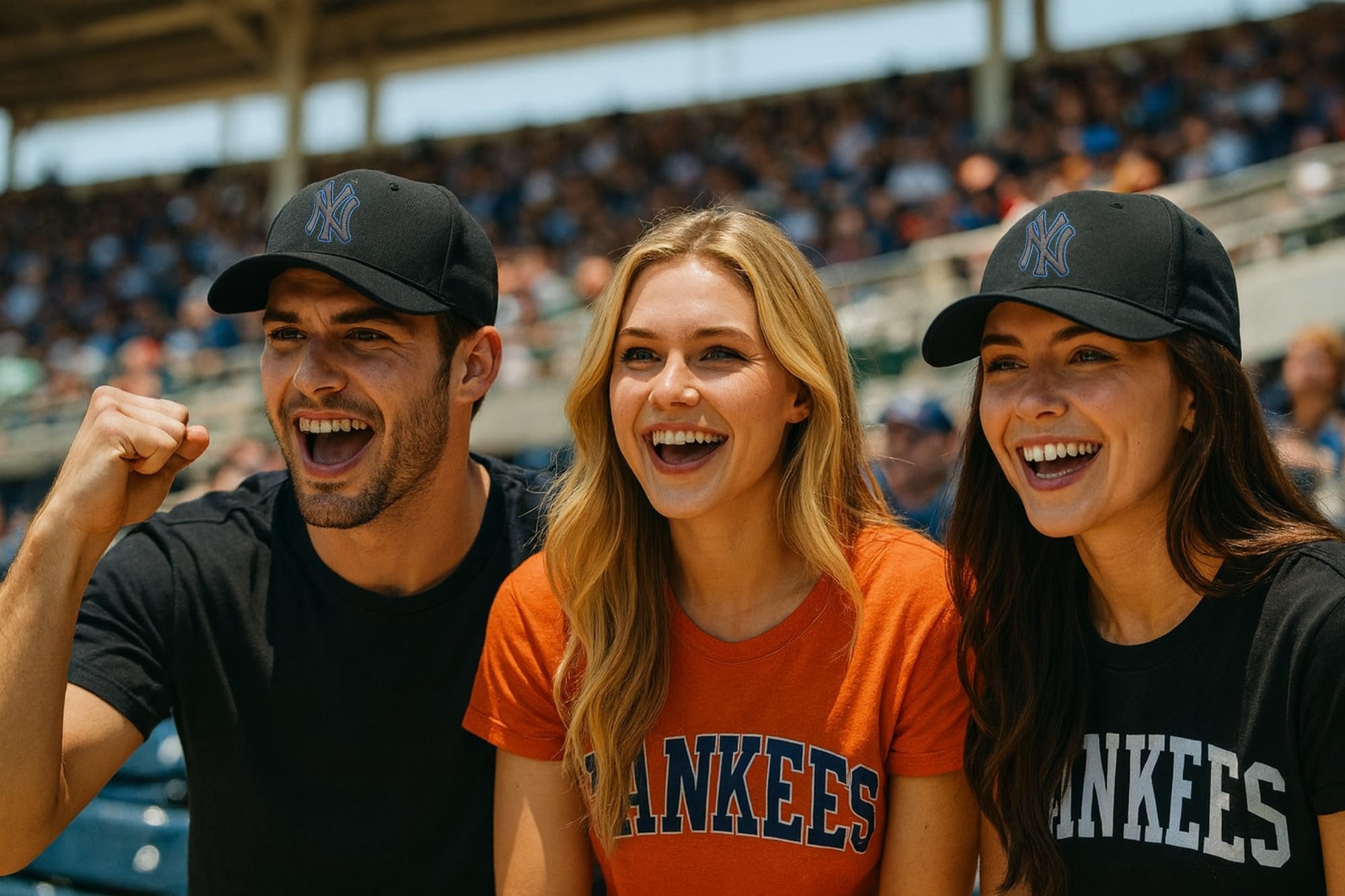 Officially Licensed New York Yankees Black MVP Baseball Hat Classic Adjustable Embroidered NY Charcoal/Blue Team Logo Structured Cap